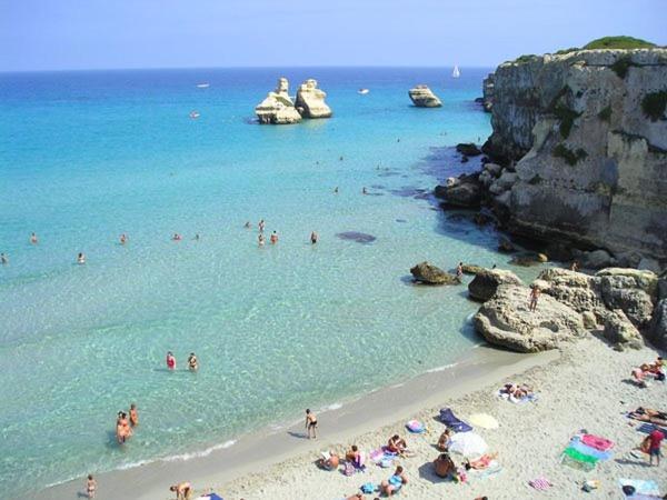 Bilocale A 50 Mt. Dalla Spiaggia 28 Torre dell'Orso Extérieur photo